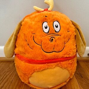 Squishmallows 12" Fuzz-A-Mallow Max the Dog from Grinch Fuzzy Plush Animal - NEW